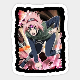 SAKURAA HARUNO ANIME MERCHANDISE Sticker